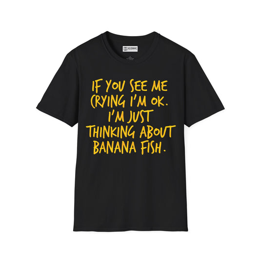 Banana Fish Unisex Softstyle T-Shirt - IGZ Clothing 