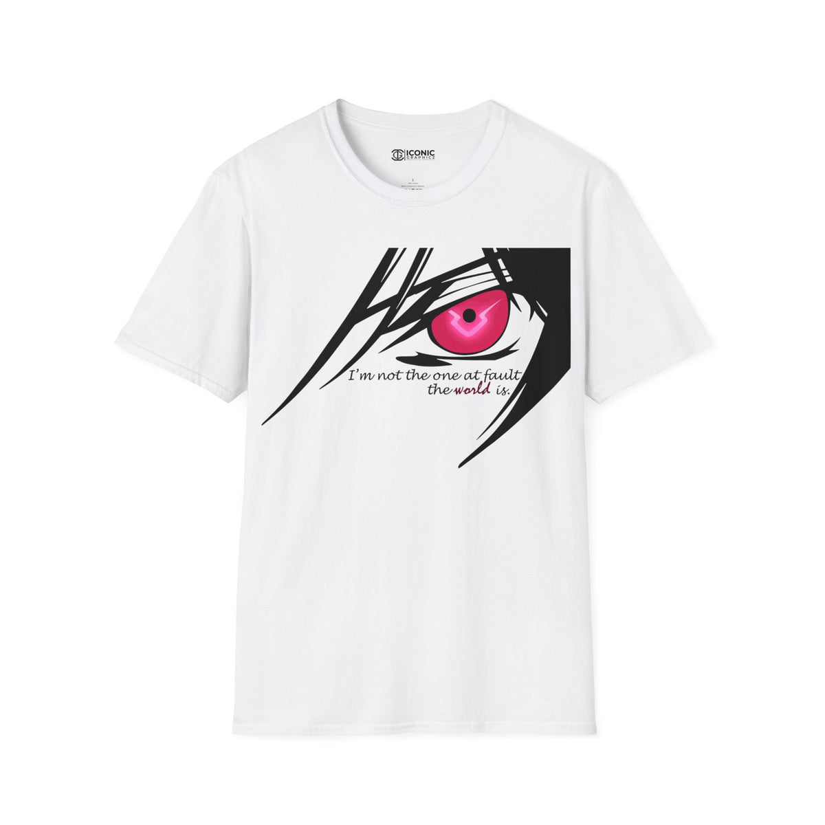 Lelouch Unisex Softstyle T-Shirt - IGZ Clothing 