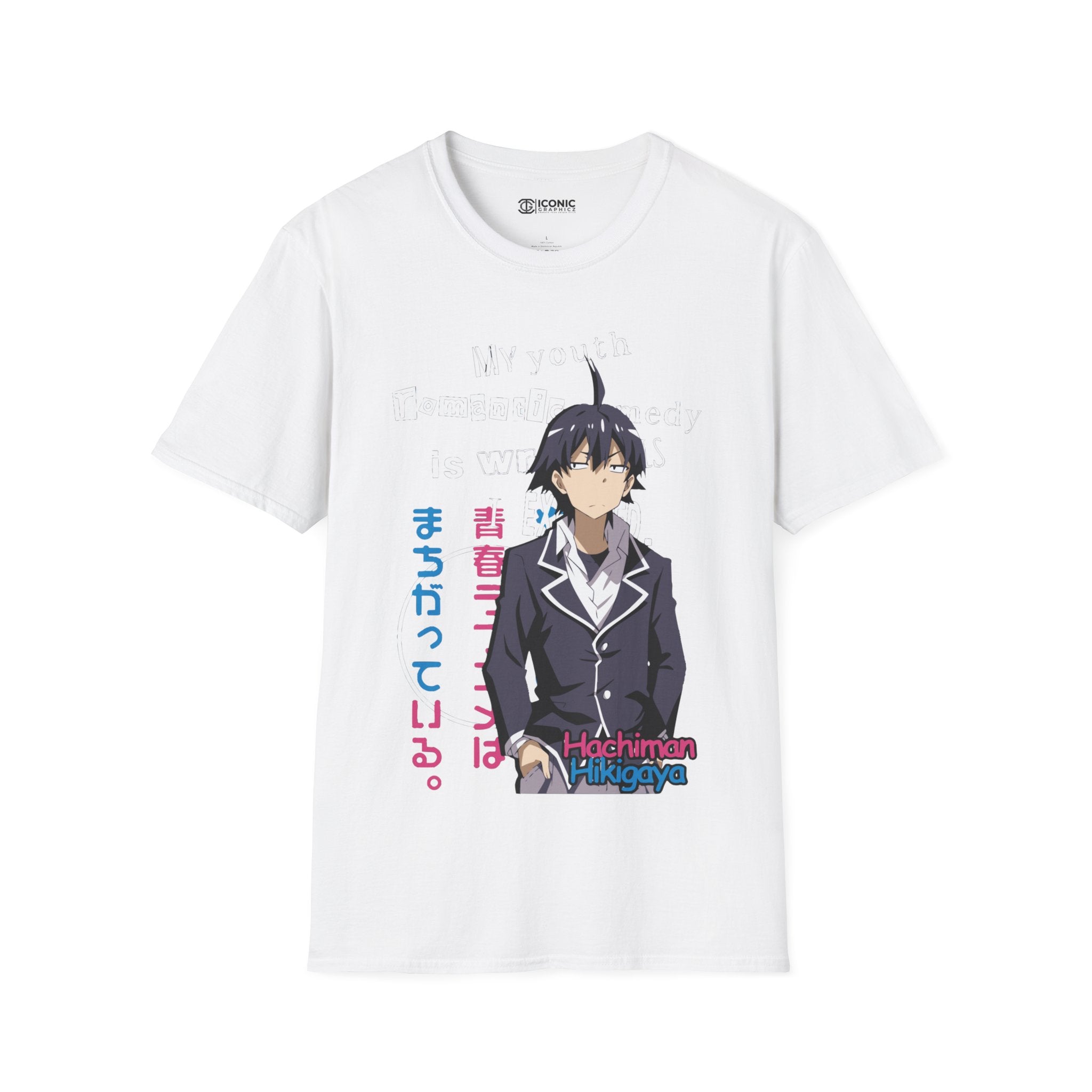 Hikigaya Unisex Softstyle T-Shirt - IGZ Clothing 