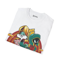 Looney toons Mars attack Unisex Softstyle T-Shirt - IGZ Clothing 