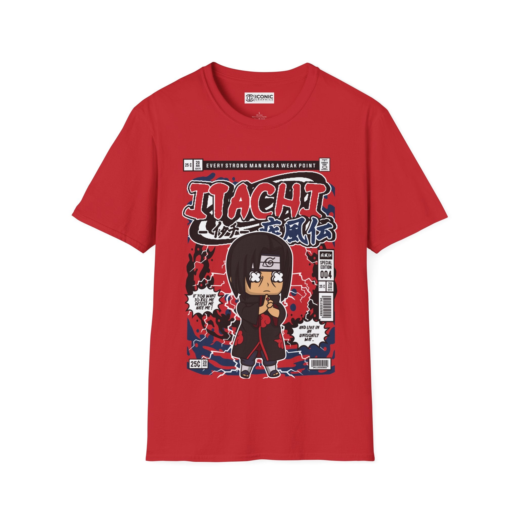 Itachi Unisex Softstyle T-Shirt - IGZ Clothing 