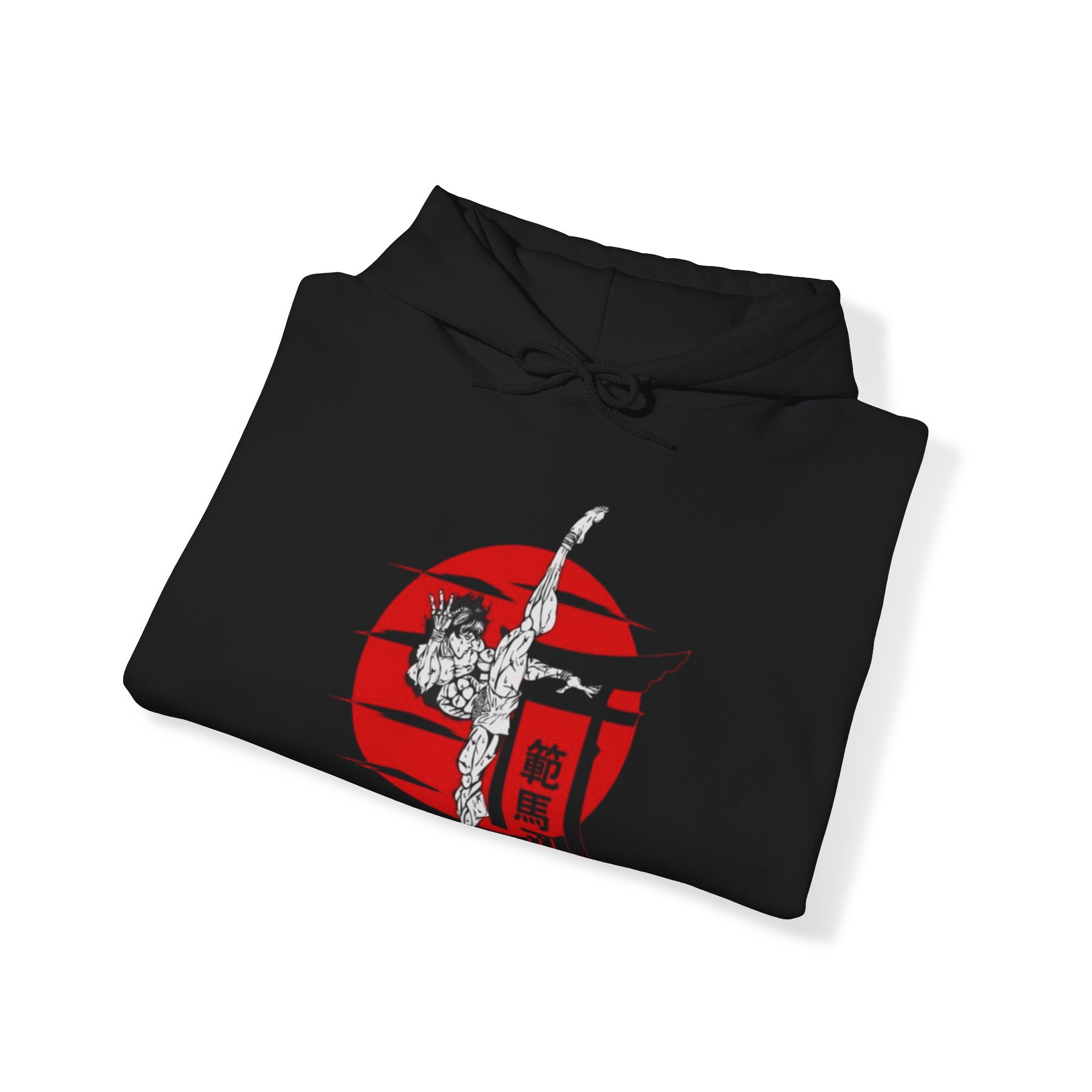 Hanma Baki Unisex Heavy Blend™ Hooded Sweatshirt - IGZ Clothing 