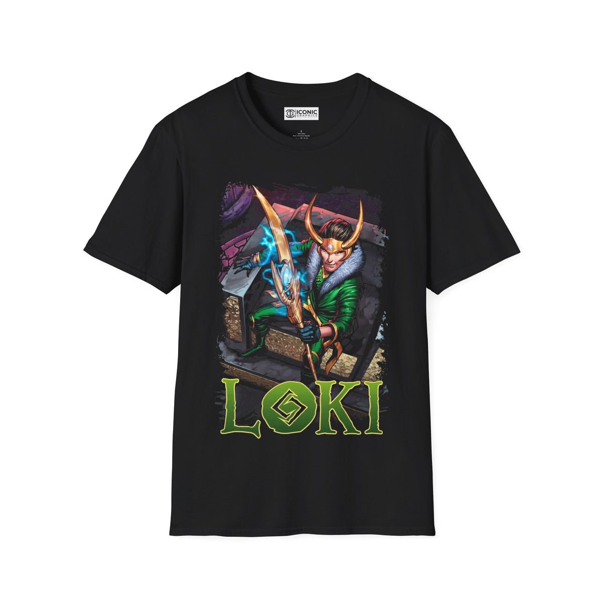 Loki Unisex Softstyle T-Shirt - IGZ Clothing 