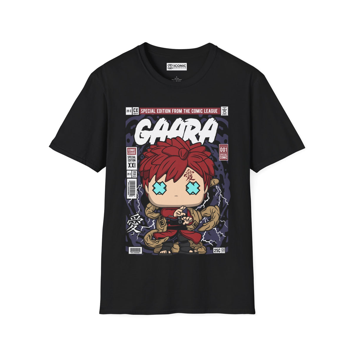 Gaara Unisex Softstyle T-Shirt - IGZ Clothing 