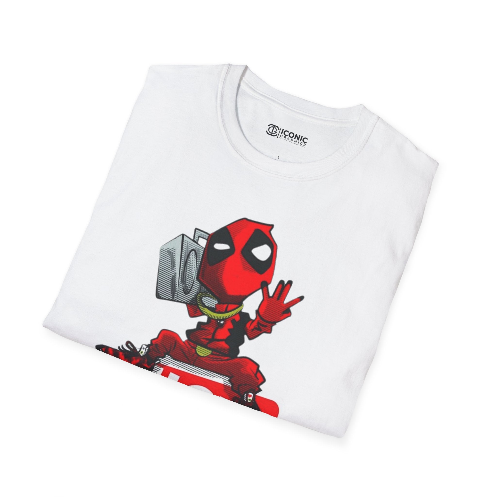 Deadpool Unisex Softstyle T-Shirt - IGZ Clothing 