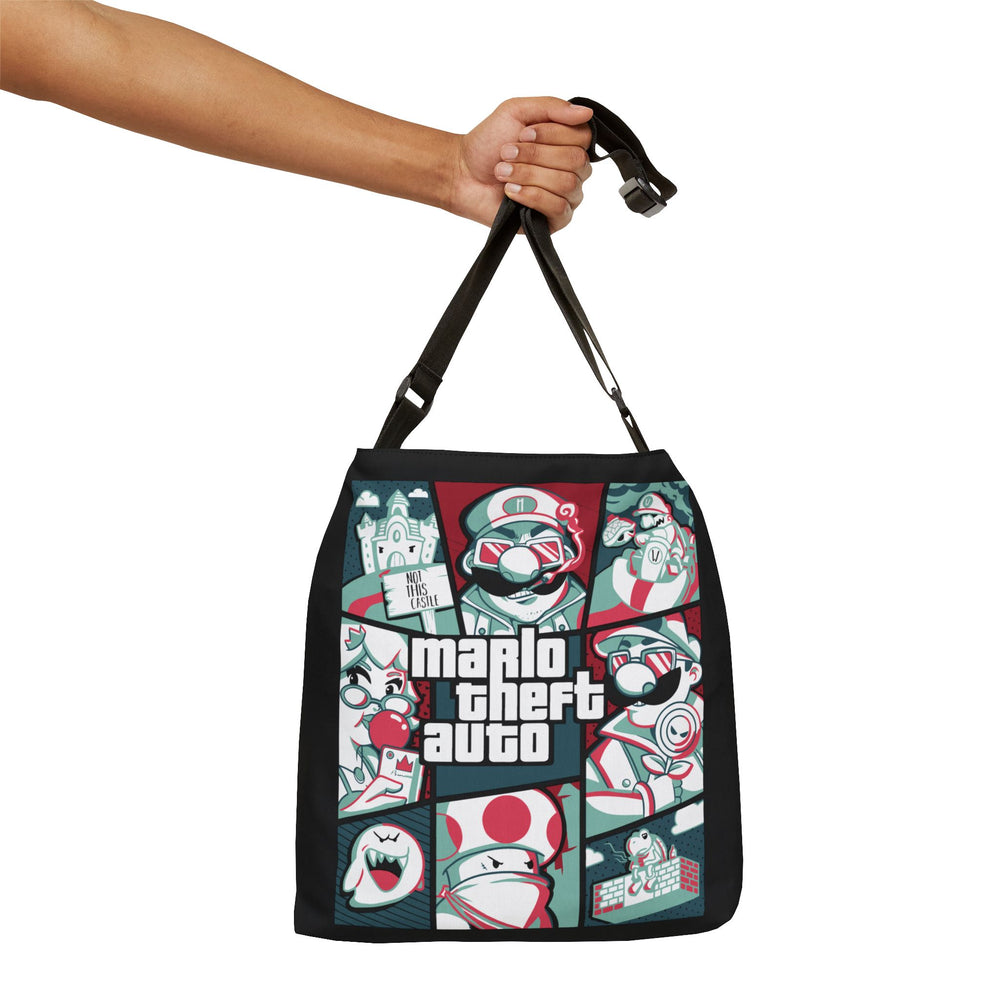 SuperMario Adjustable Tote Bag (AOP) - 