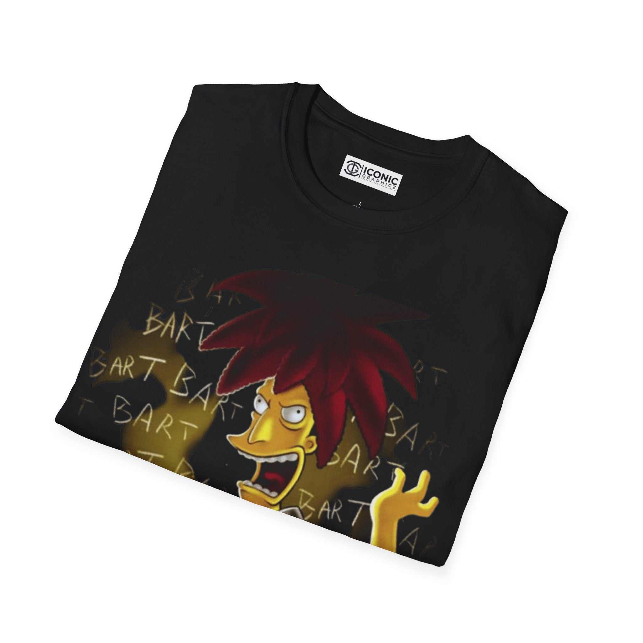 Simpsons Sideshow Bob Unisex Softstyle T-Shirt - IGZ Clothing 