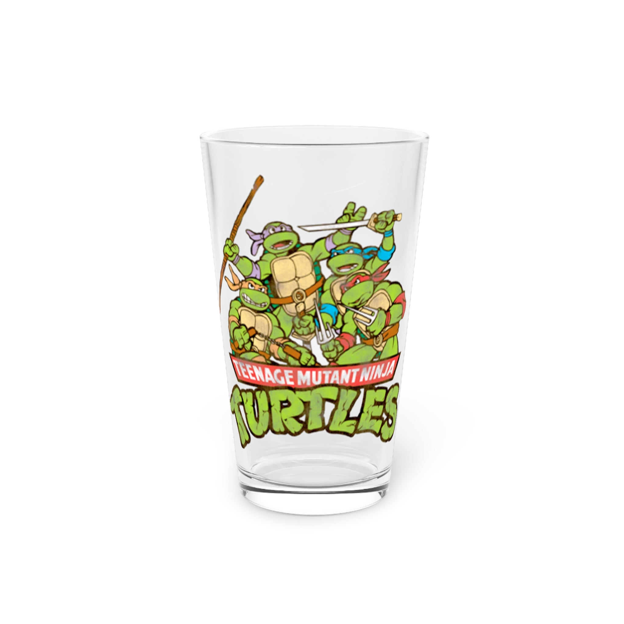 TMNT Pint Glass, 16oz