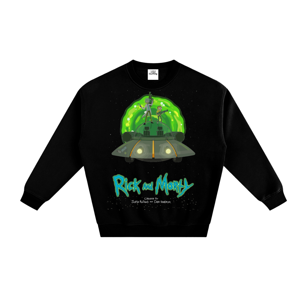 Rick and Morty Fleeced Sweatshirt