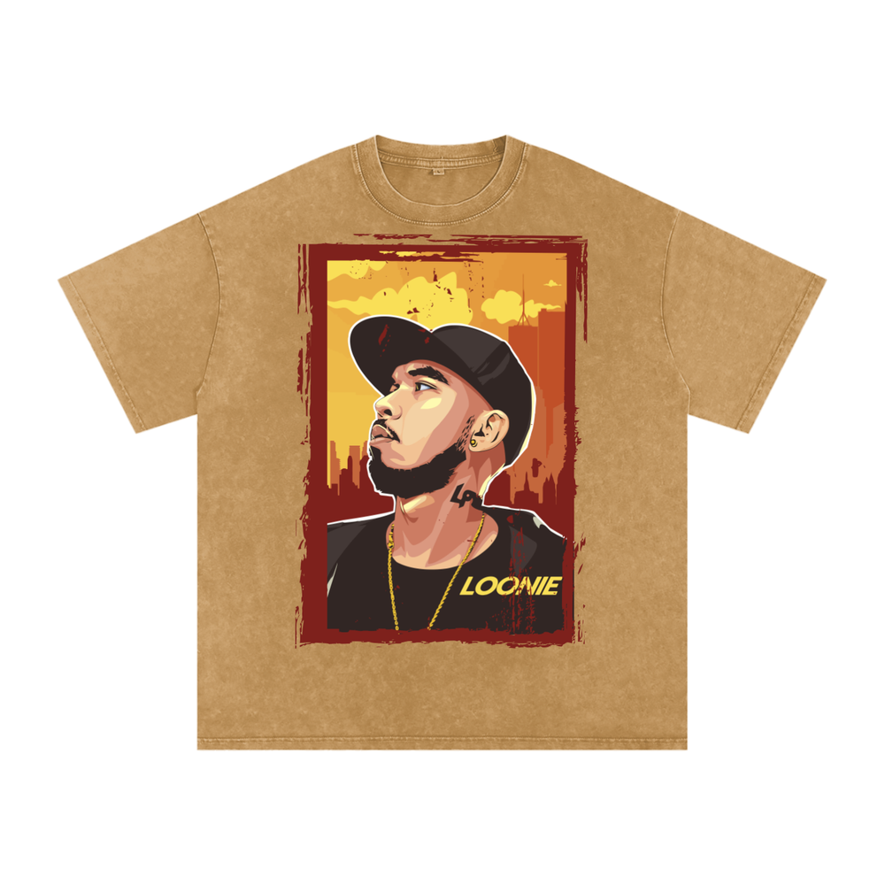 Loonie Acid Wash Oversize T-Shirt