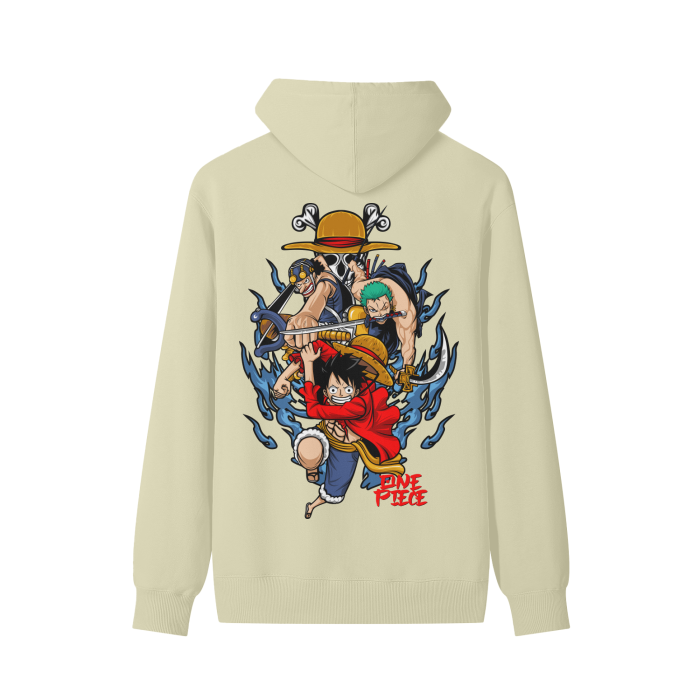 Straw hats One Piece Hoodie