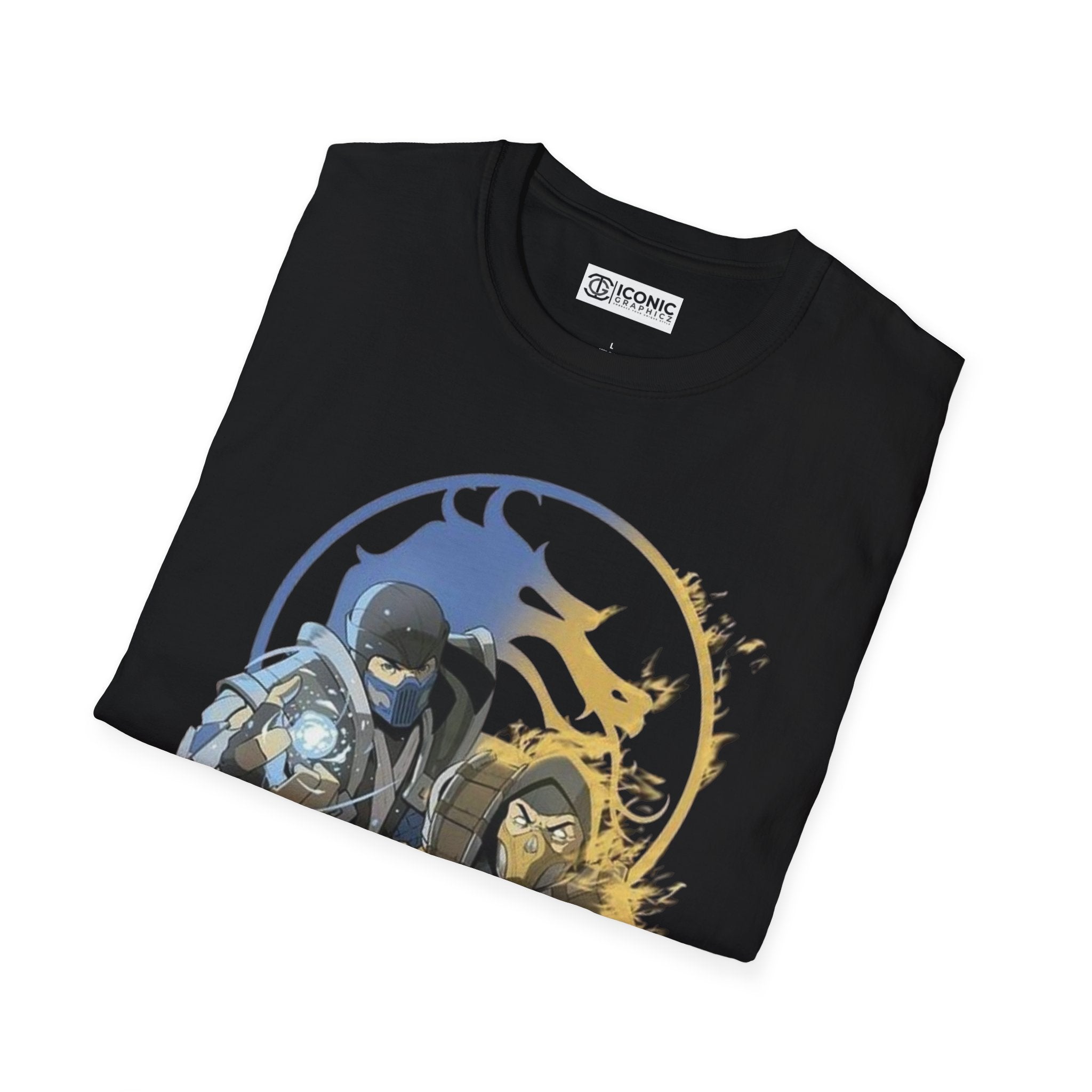 Mortal Kombat Unisex Softstyle T-Shirt - IGZ Clothing 