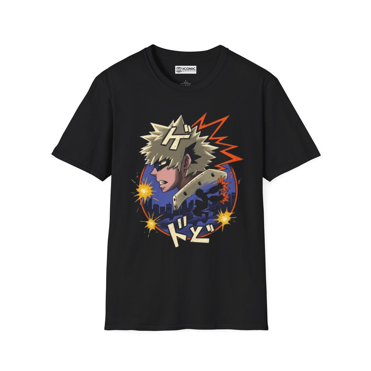 Bakugo Unisex Softstyle T-Shirt - IGZ Clothing 