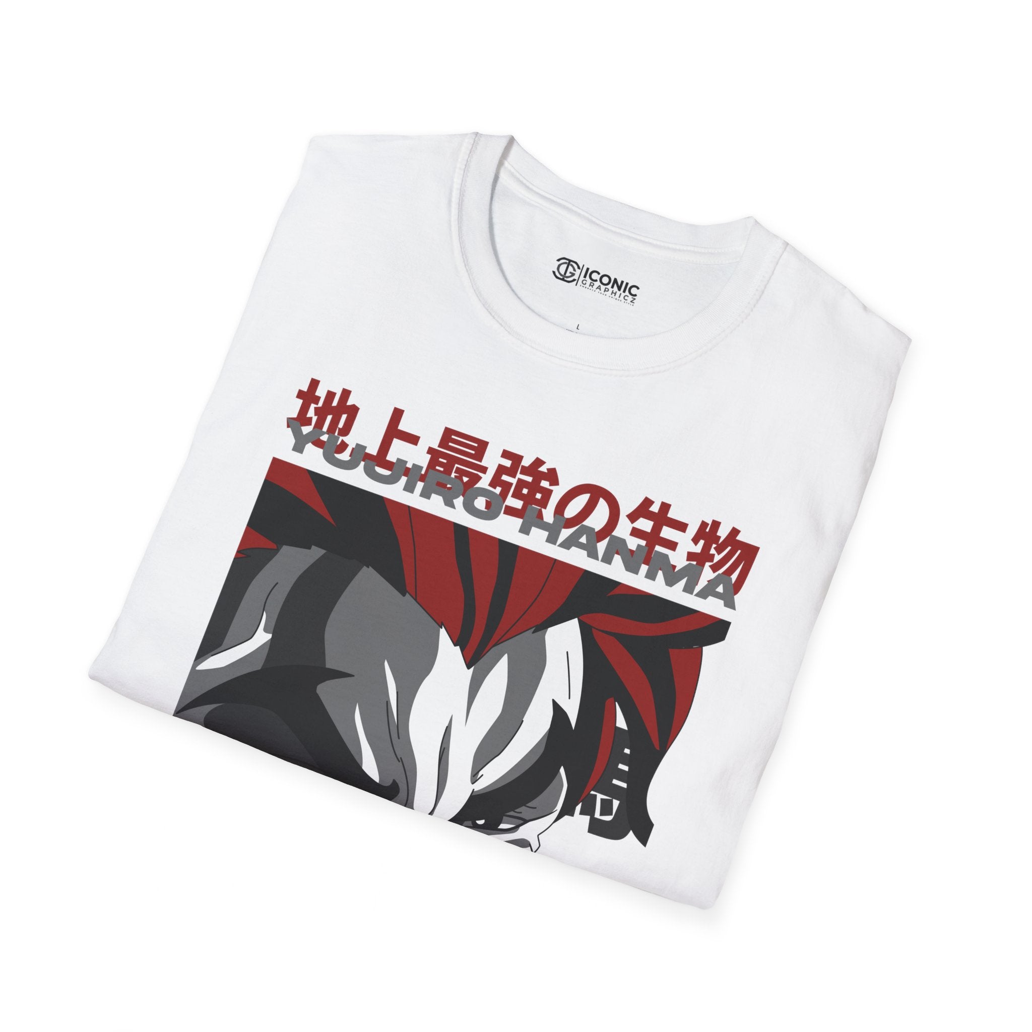 Hanma Yujiro Unisex Softstyle T-Shirt - IGZ Clothing 