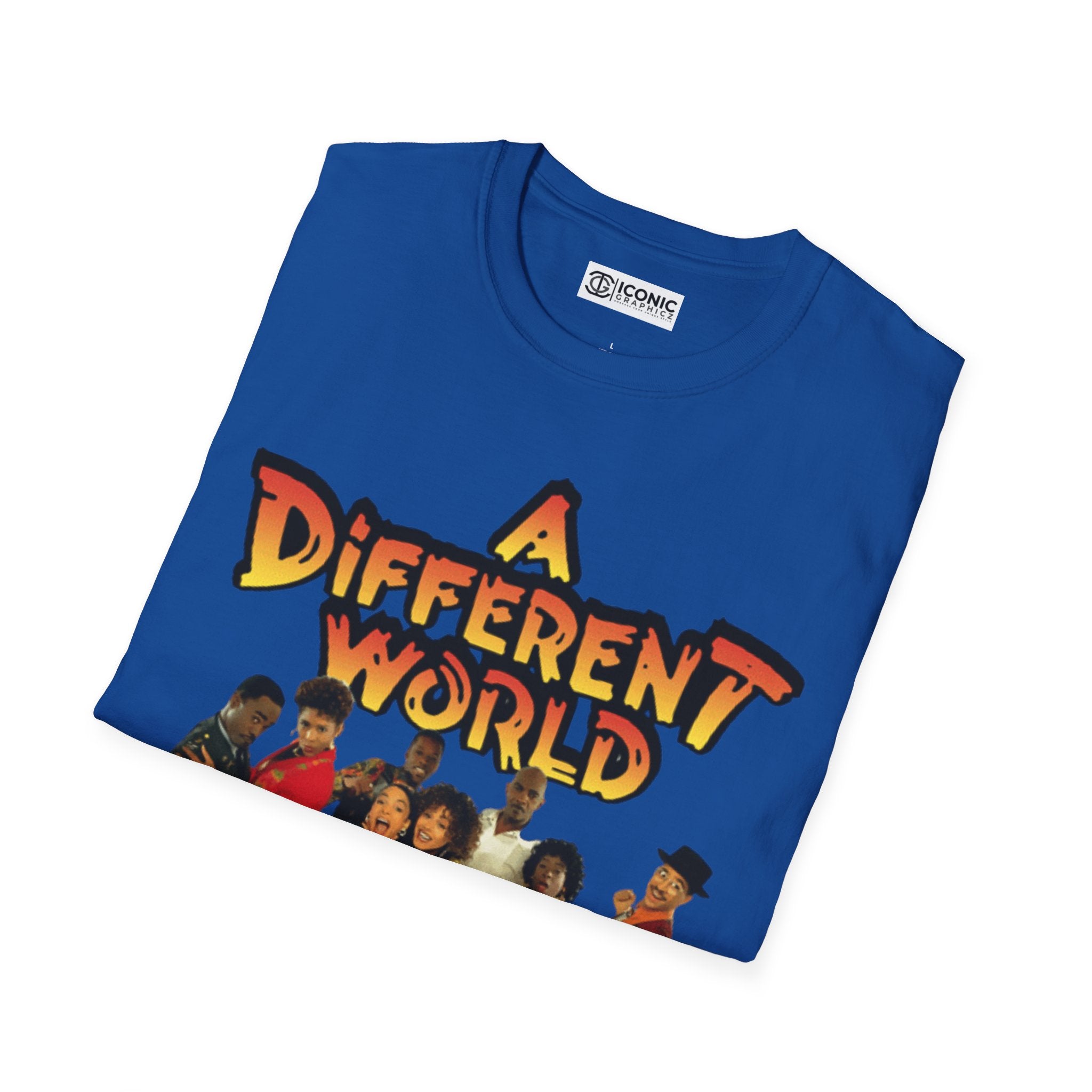 A Different World Unisex Softstyle T-Shirt - IGZ Clothing 