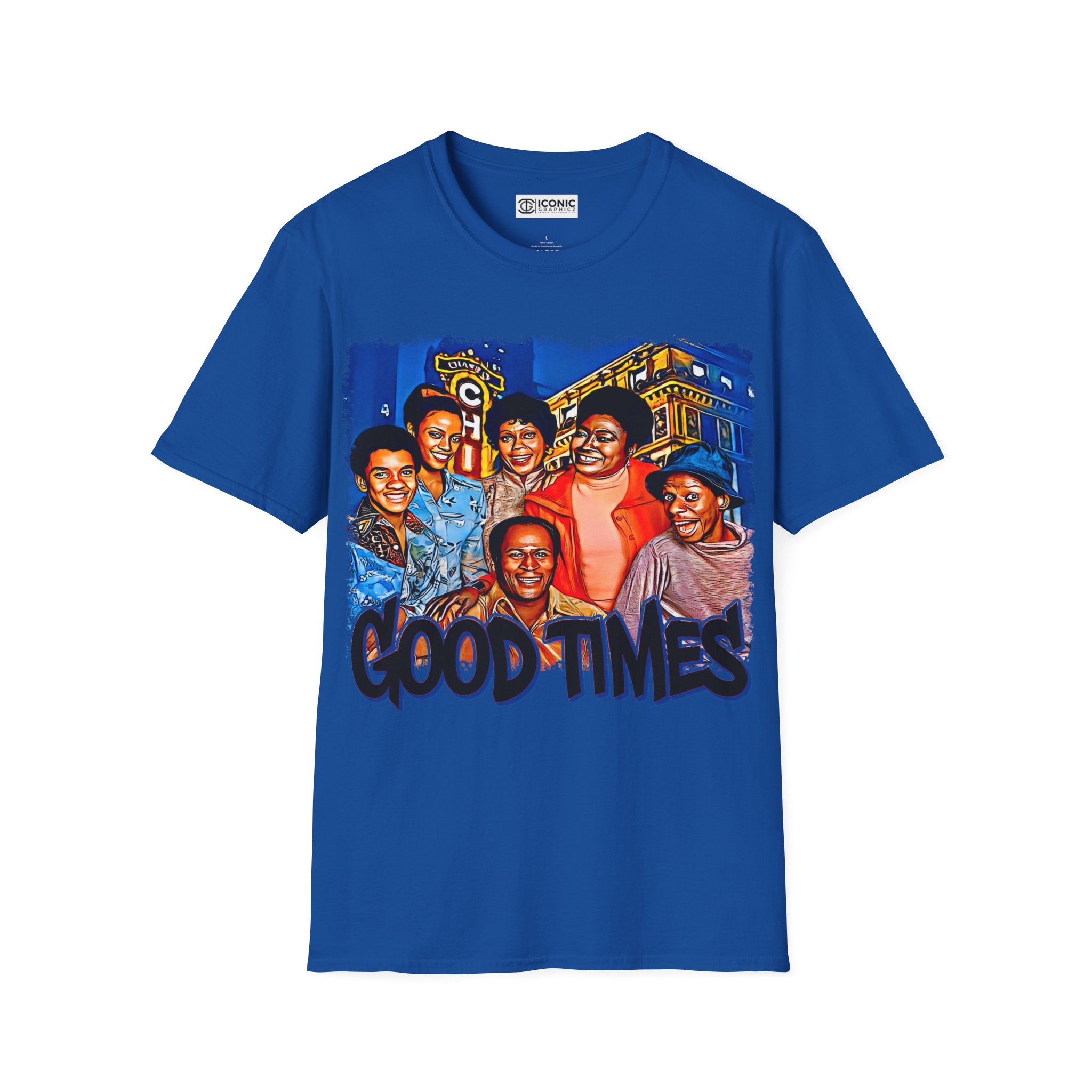 Good Times Unisex Softstyle T-Shirt - IGZ Clothing 