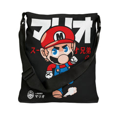 Mario Adjustable Tote Bag (AOP) - IGZ Clothing 