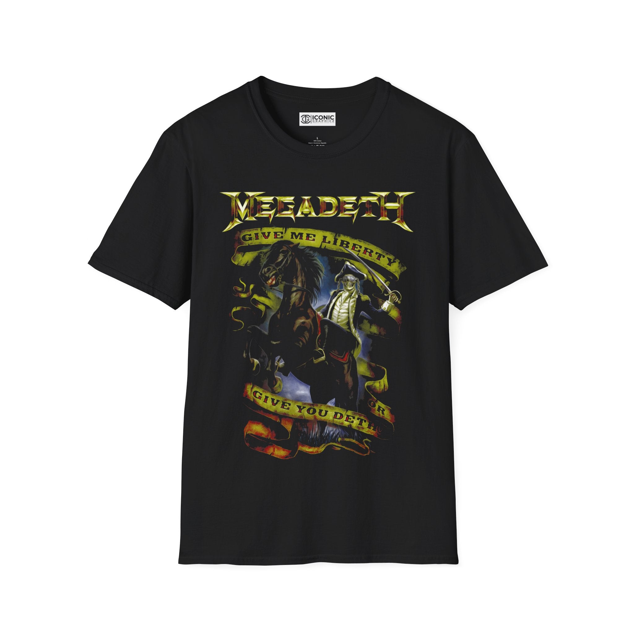 Megadeth Unisex Softstyle T-Shirt - IGZ Clothing 