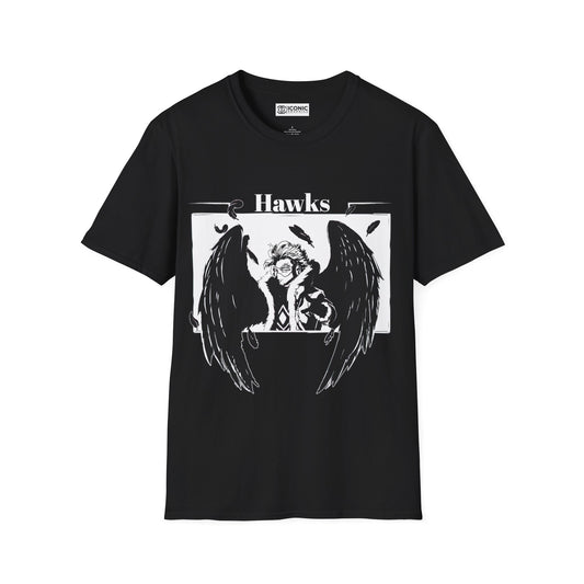 Hawks Unisex Softstyle T-Shirt - IGZ Clothing 