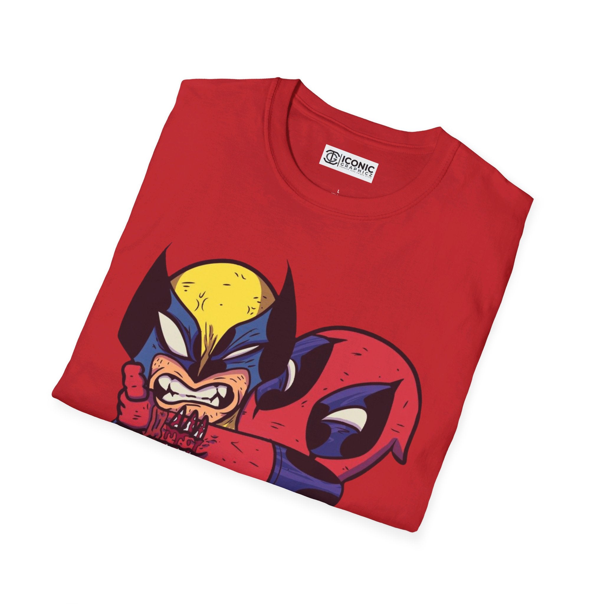 Deadpool and Wolverine Unisex Softstyle T-Shirt - IGZ Clothing 