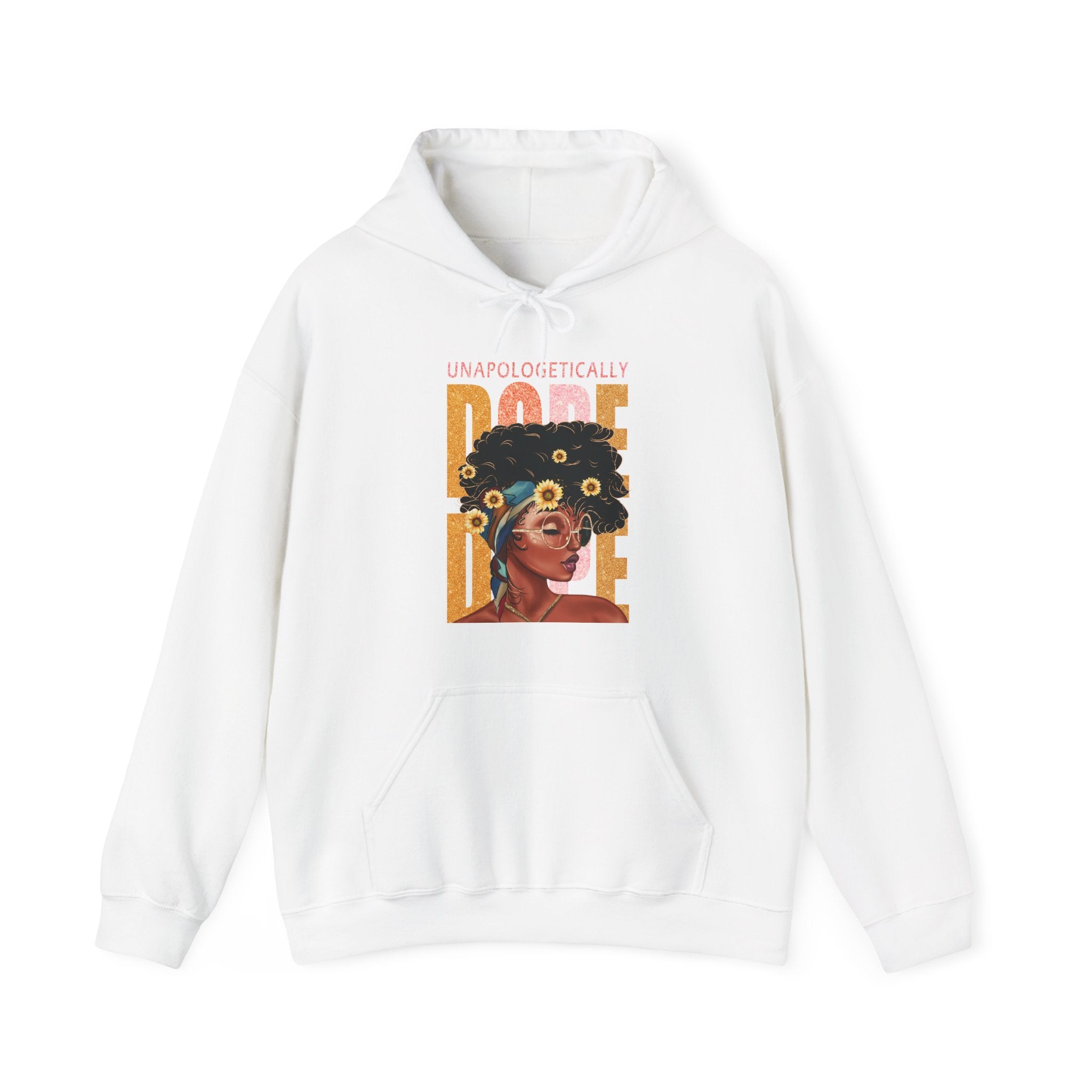 Black girl magic Unisex Heavy Blend™ Hooded Sweatshirt