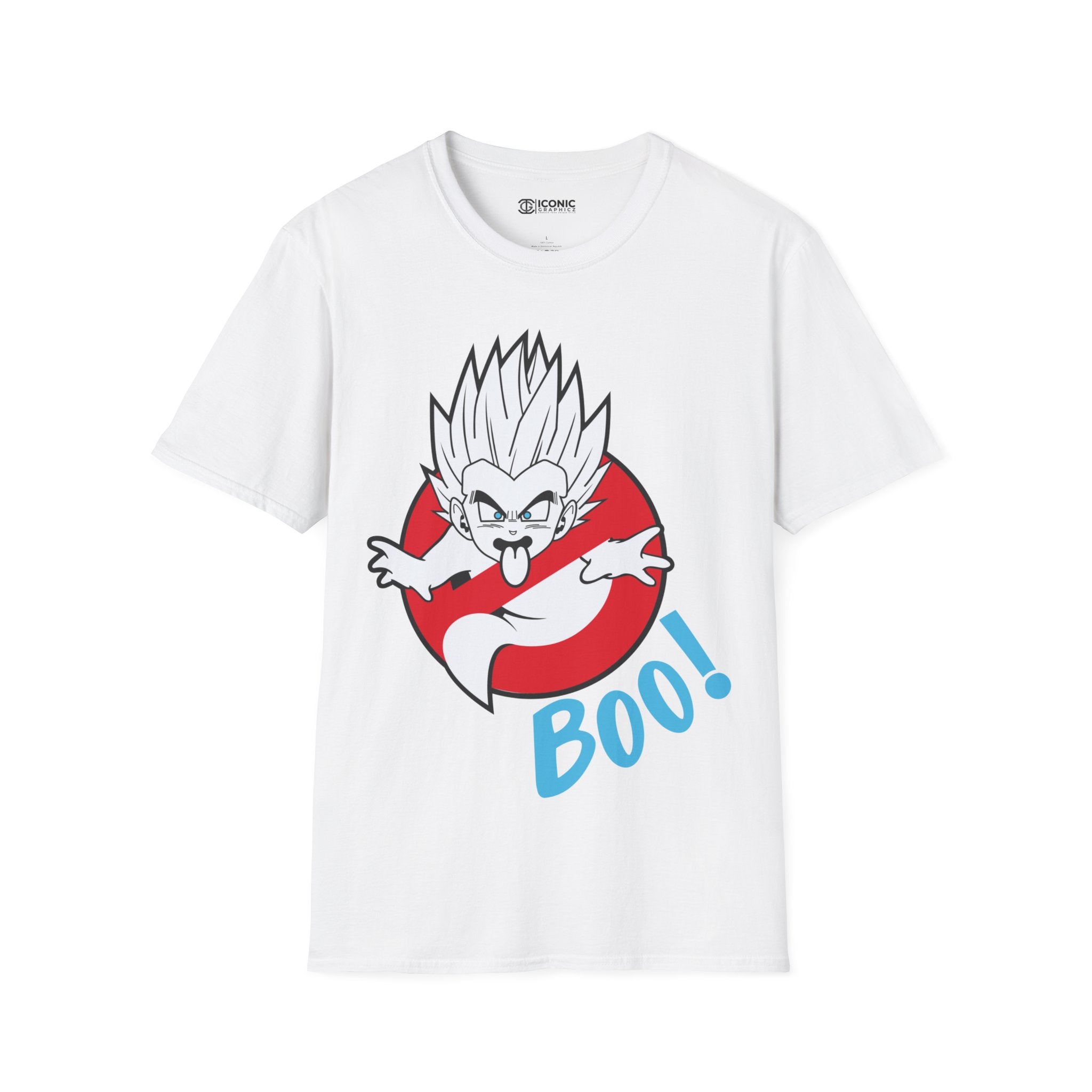 Goten Ghost Unisex Softstyle T-Shirt - IGZ Clothing 