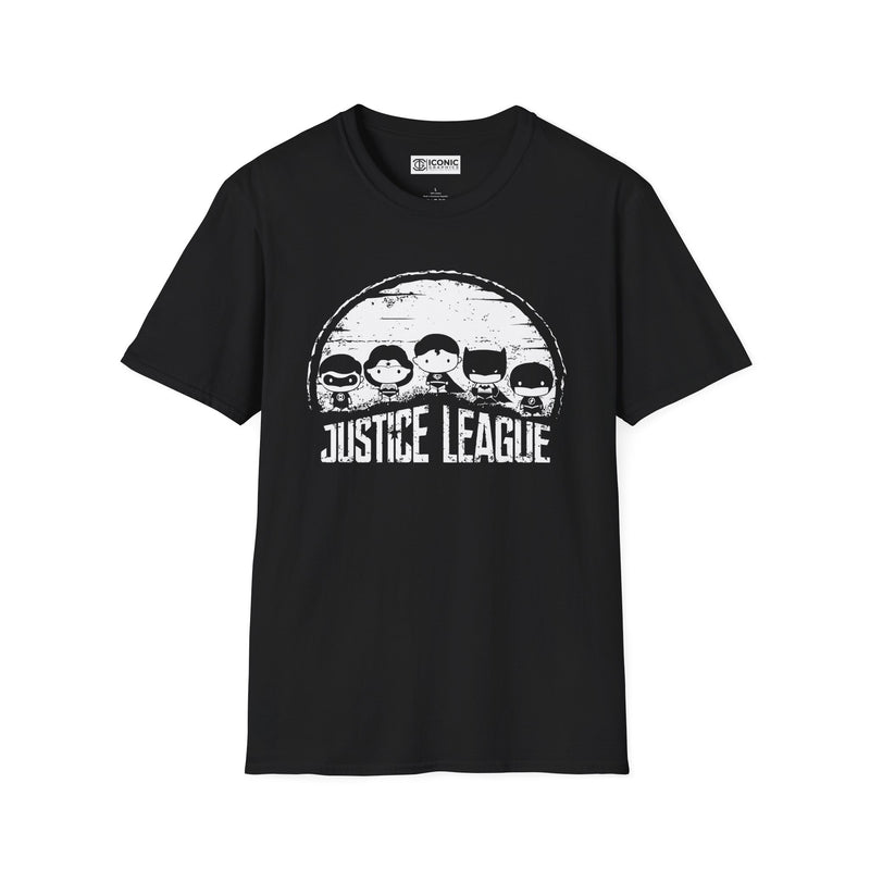 Justice League Unisex Softstyle T-Shirt - IGZ Clothing 