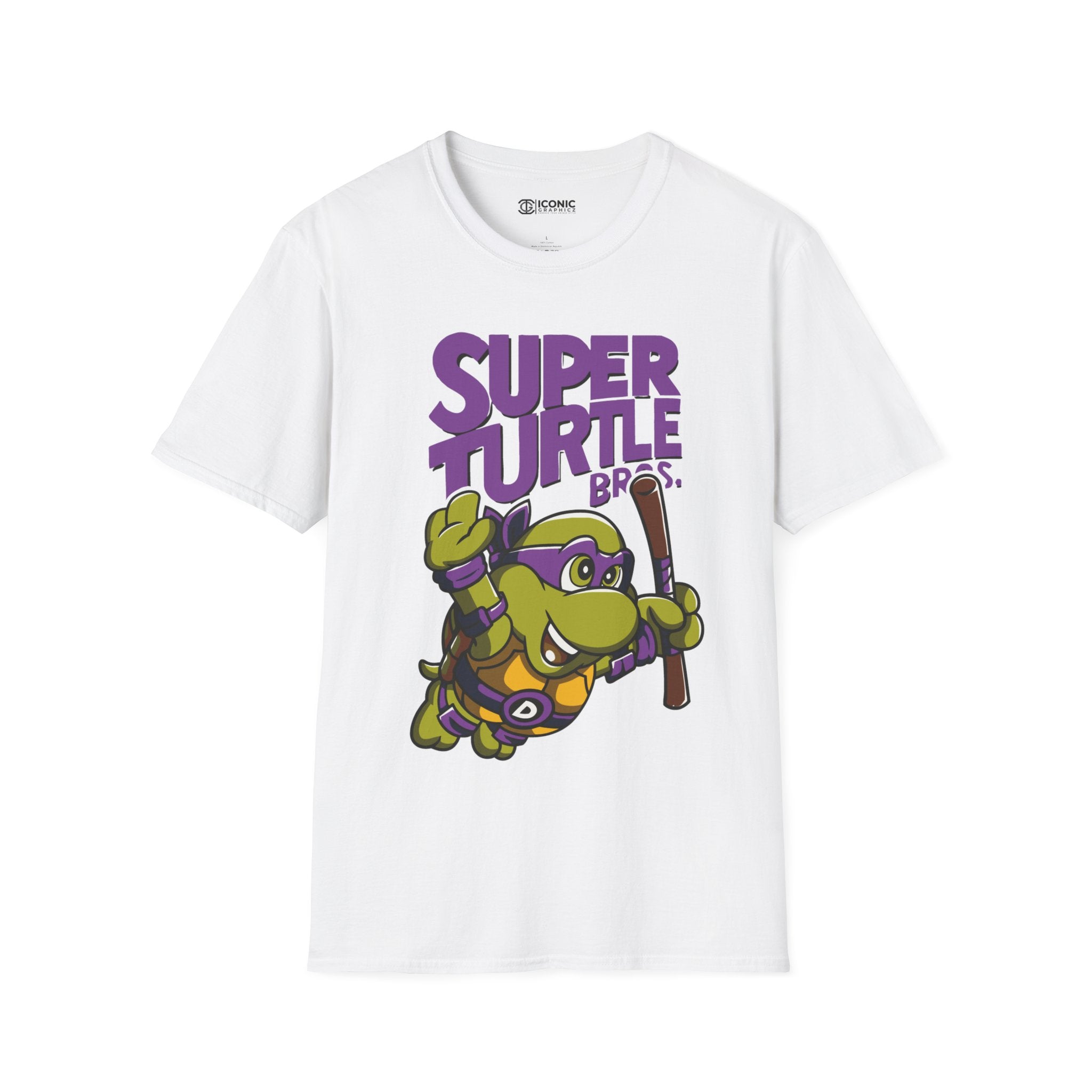 Mario Unisex Softstyle T-Shirt - IGZ Clothing 