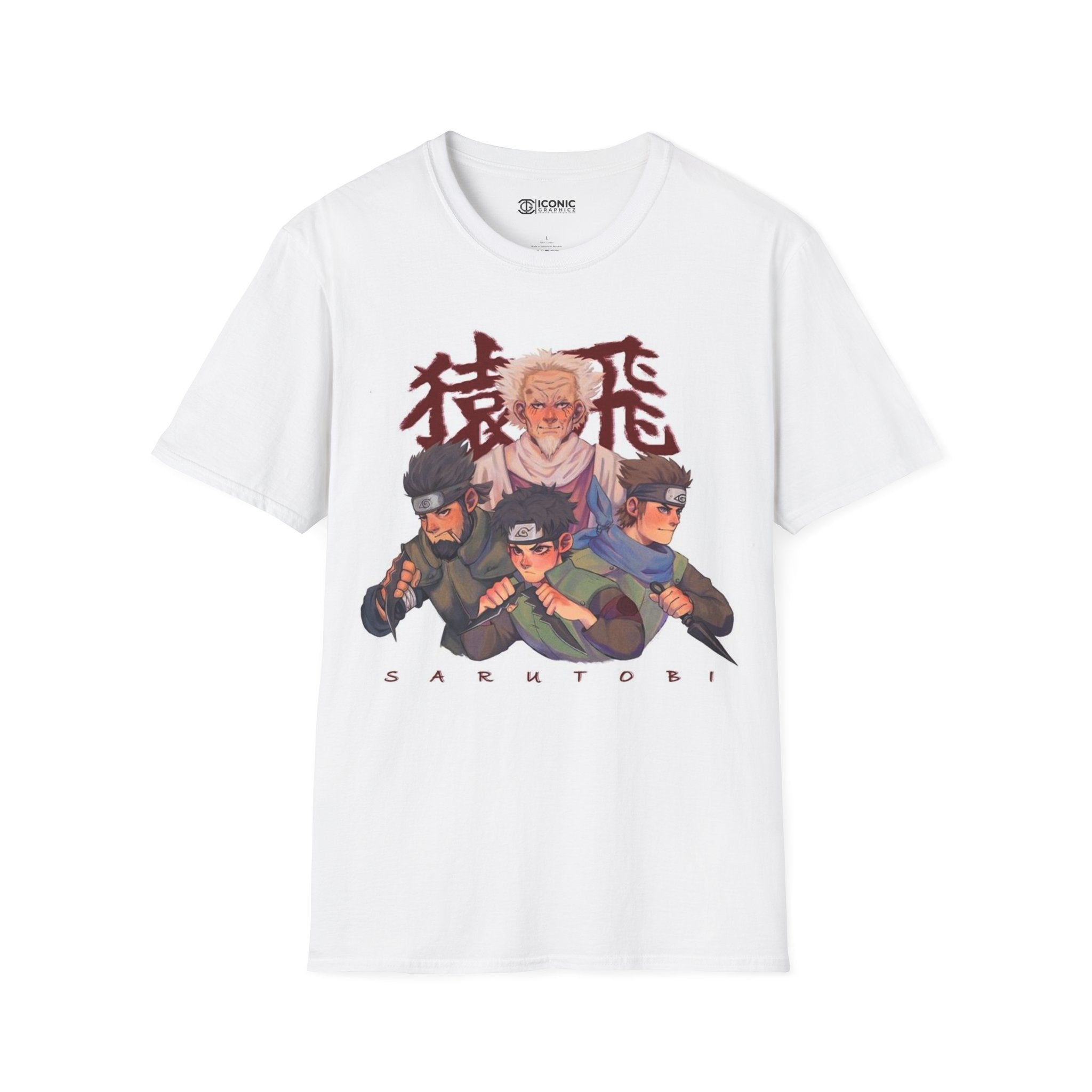 Sarutobi Naruto T-Shirt