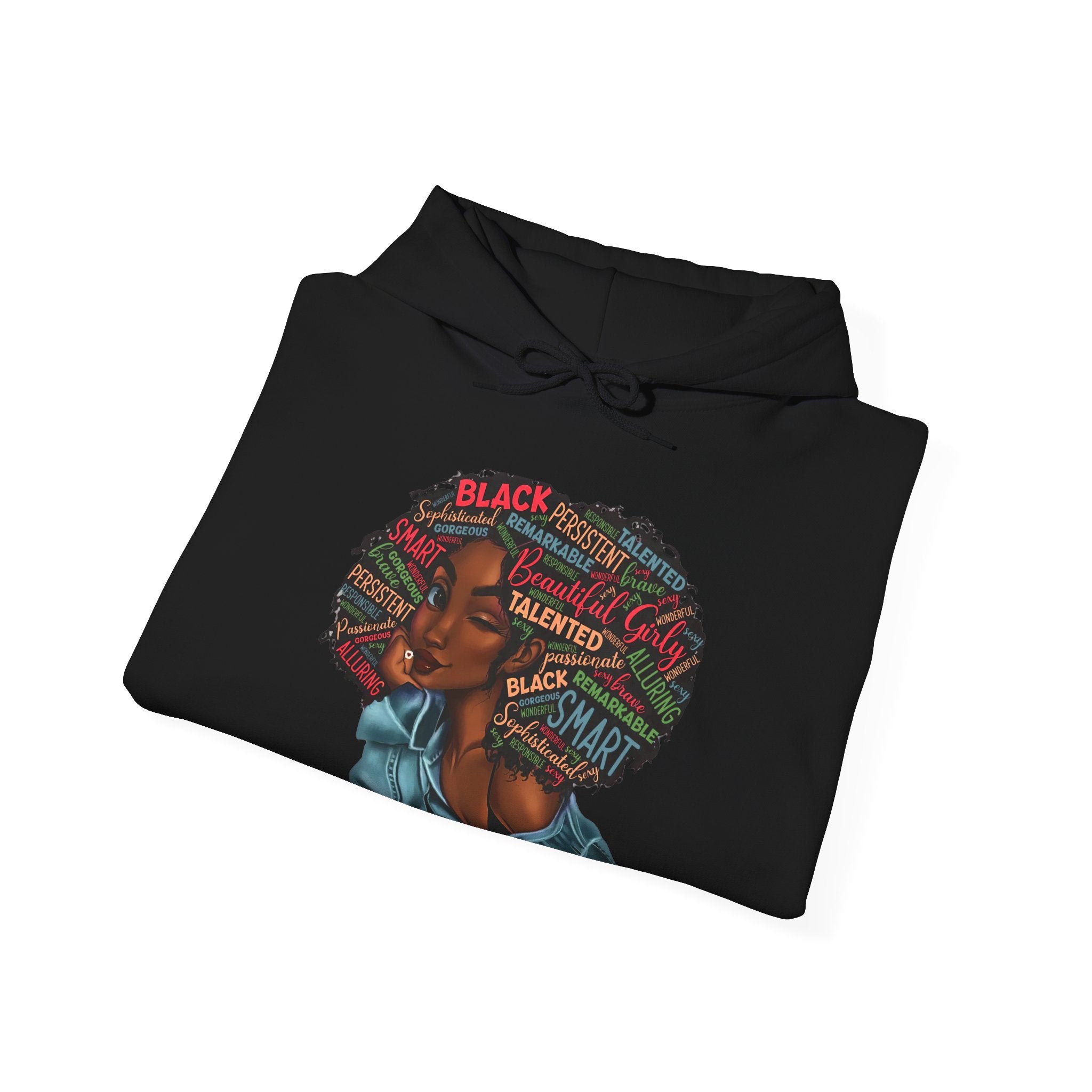 Black girl magic Unisex Heavy Blend™ Hooded Sweatshirt