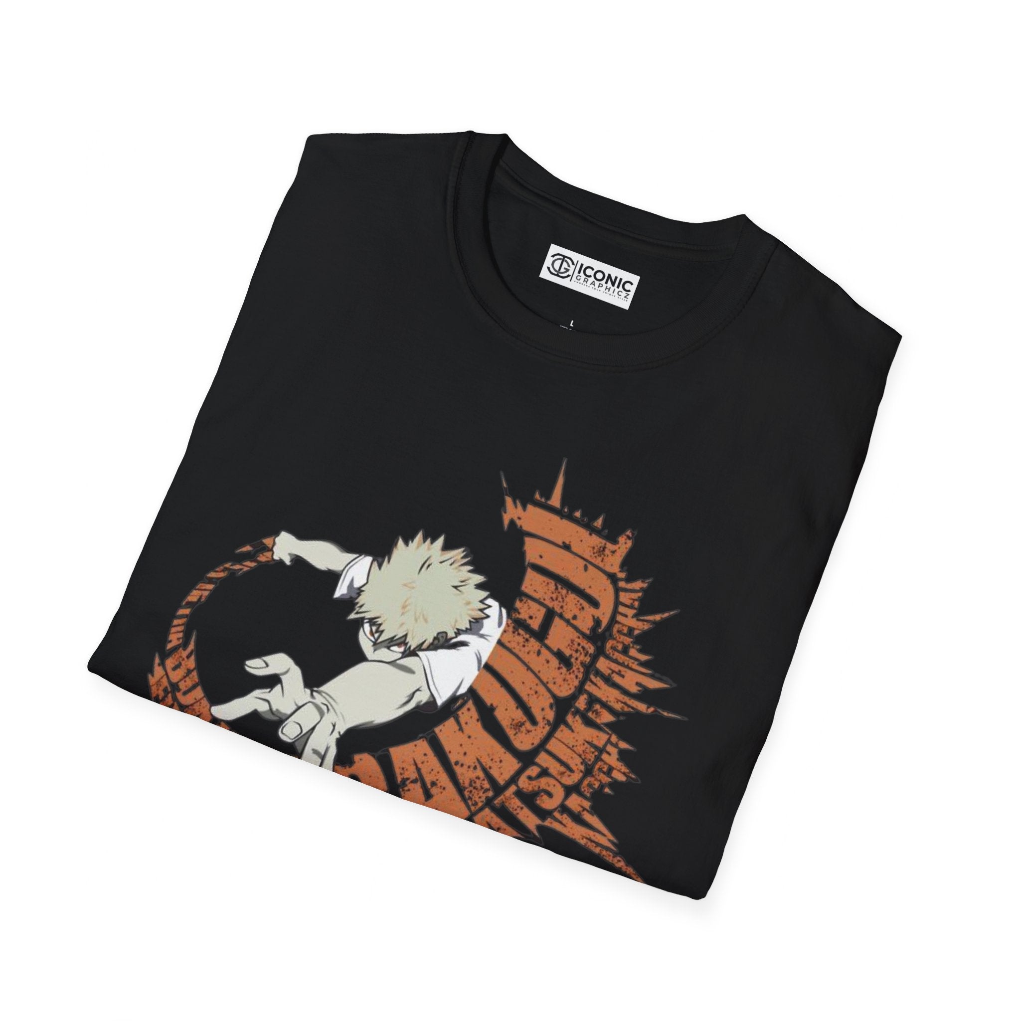 Bakugo Unisex Softstyle T-Shirt - IGZ Clothing 