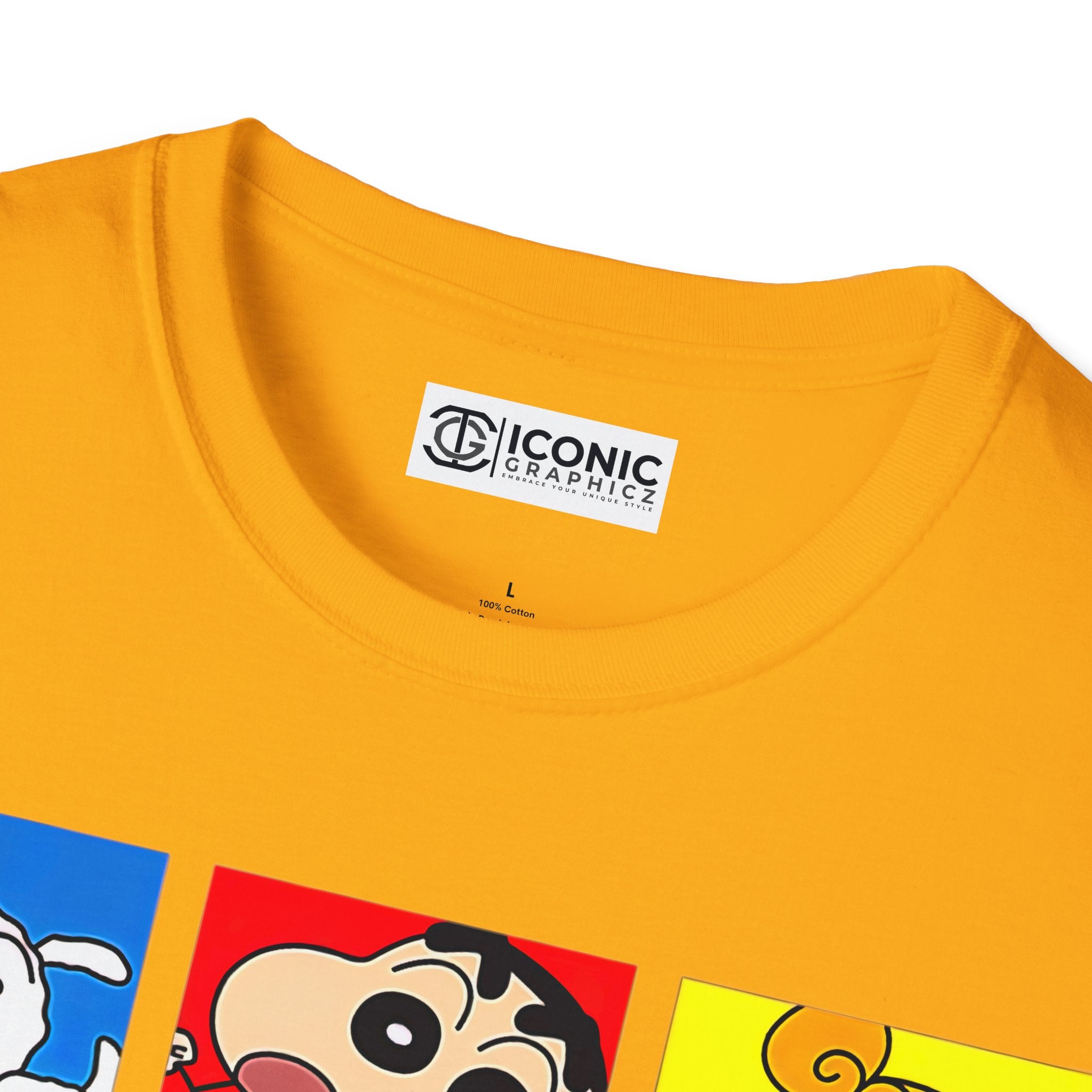 Shinchan Unisex Softstyle T-Shirt - IGZ Clothing 