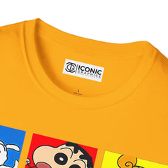 Shinchan Unisex Softstyle T-Shirt - IGZ Clothing 