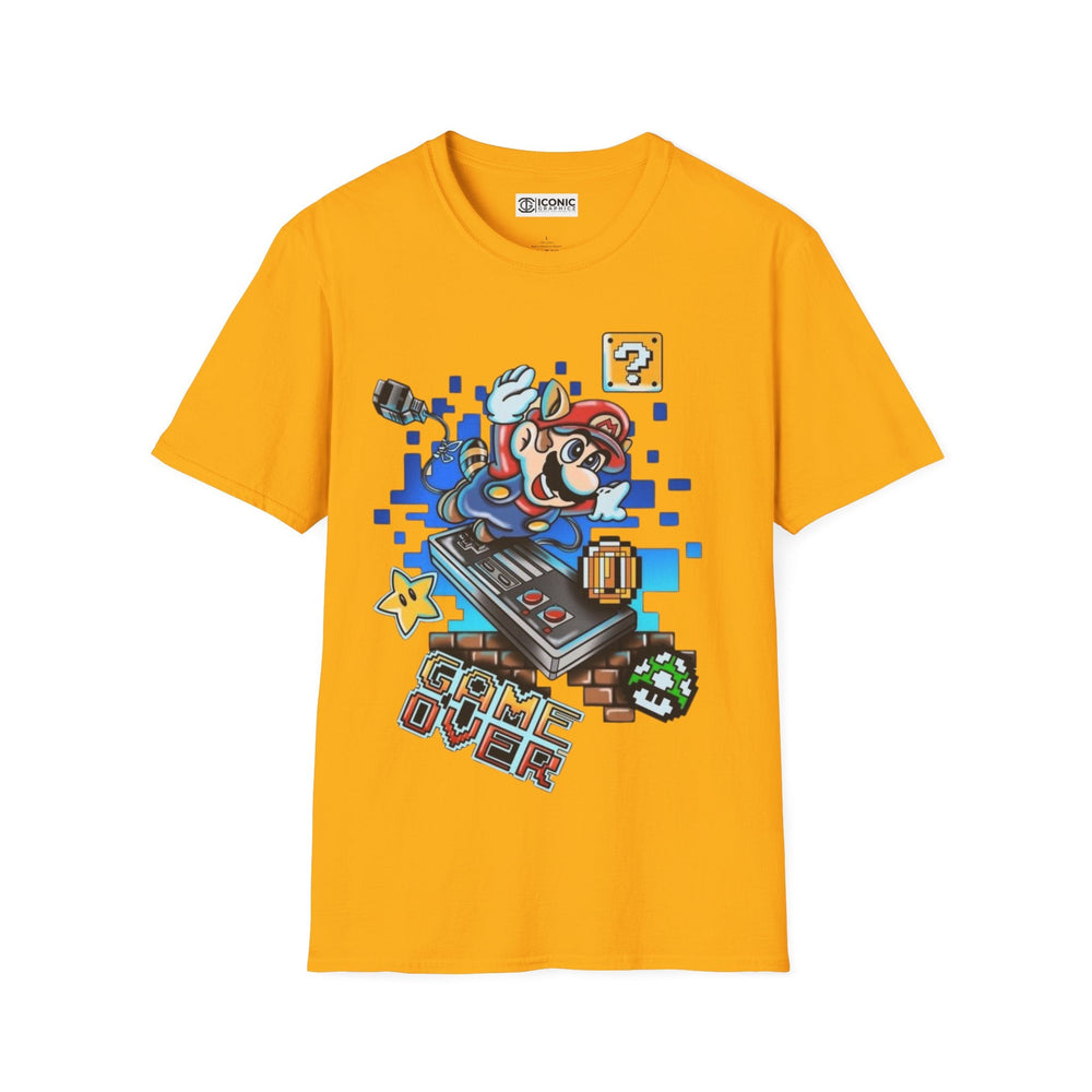 Super Mario Game Over T-Shirt Printify