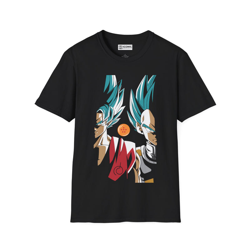 Goku & Vegeta Unisex Softstyle T-Shirt - IGZ Clothing 