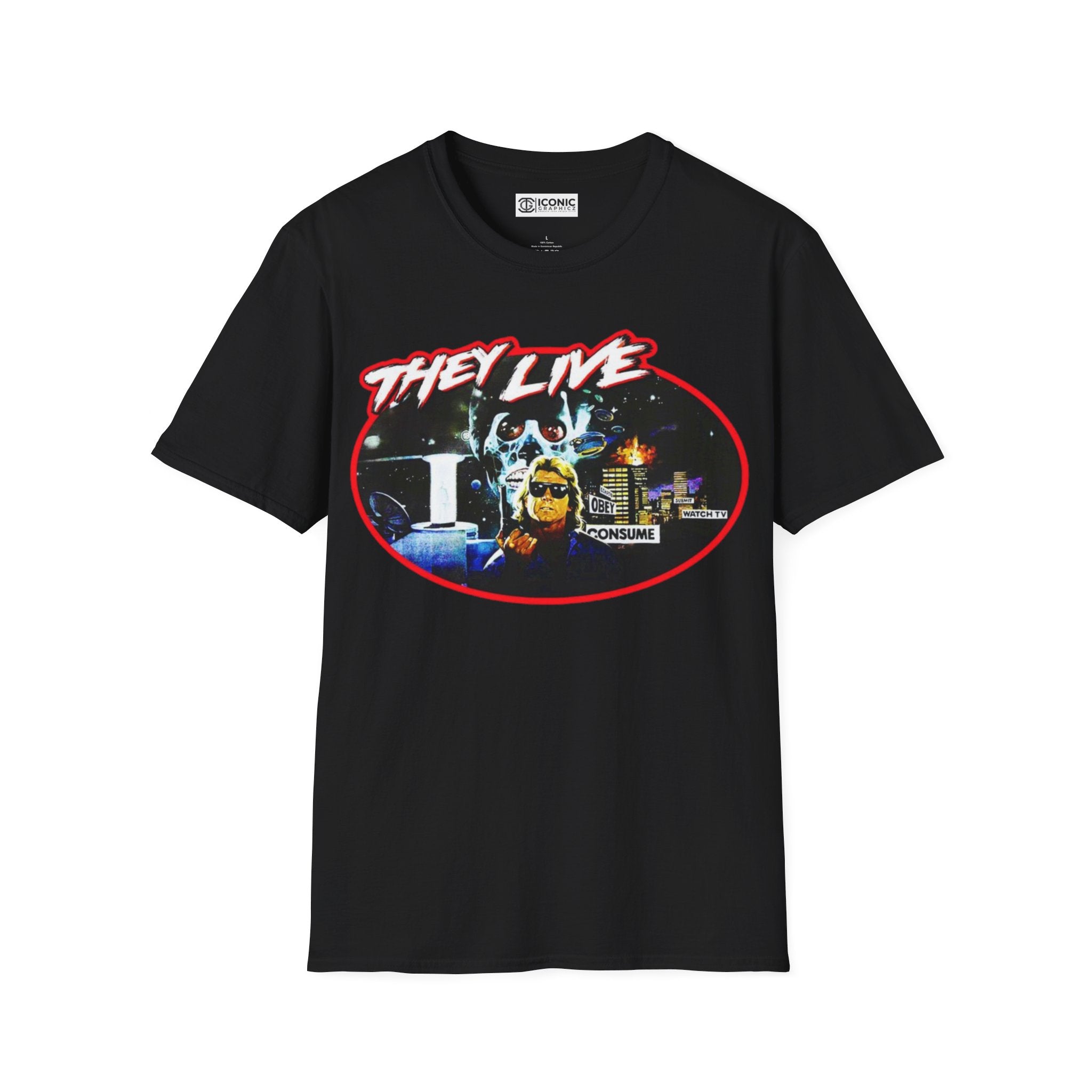 They Live Unisex Softstyle T-Shirt - IGZ Clothing 