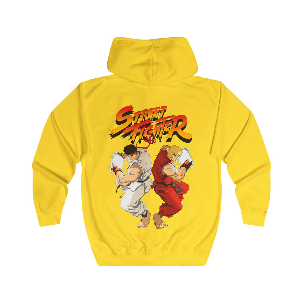 Ryu x ken Unisex Full Zip Hoodie