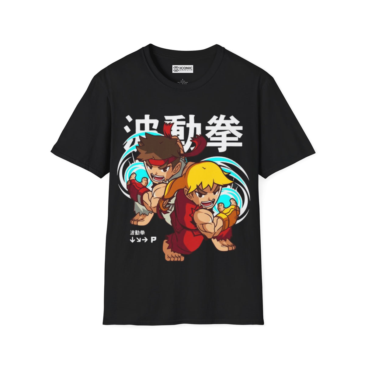 Street Fighter Unisex Softstyle T-Shirt - IGZ Clothing 