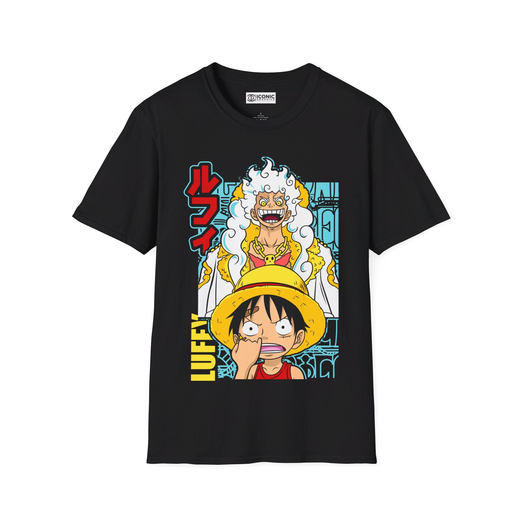 Luffy Unisex Softstyle T-Shirt - IGZ Clothing 