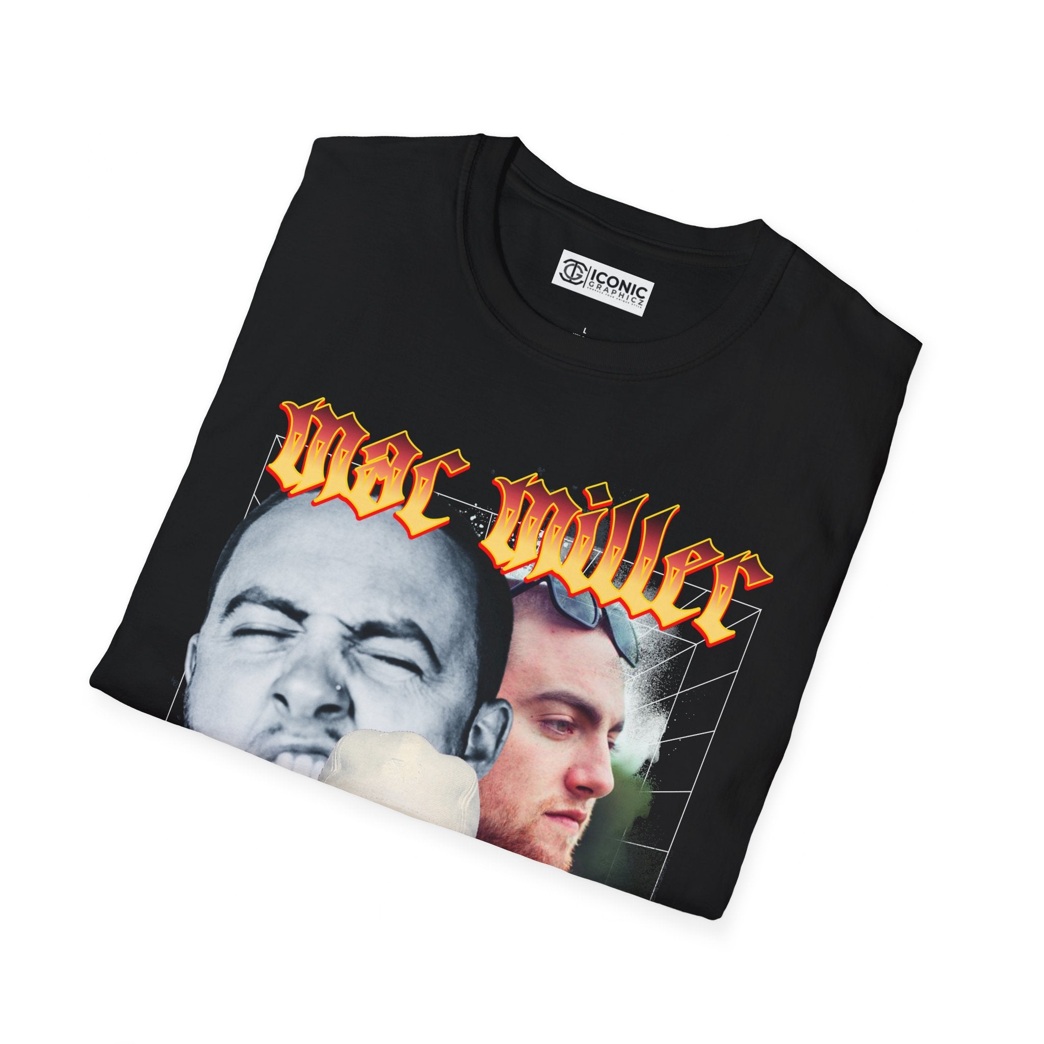 Mac Miller Unisex Softstyle T-Shirt - IGZ Clothing 