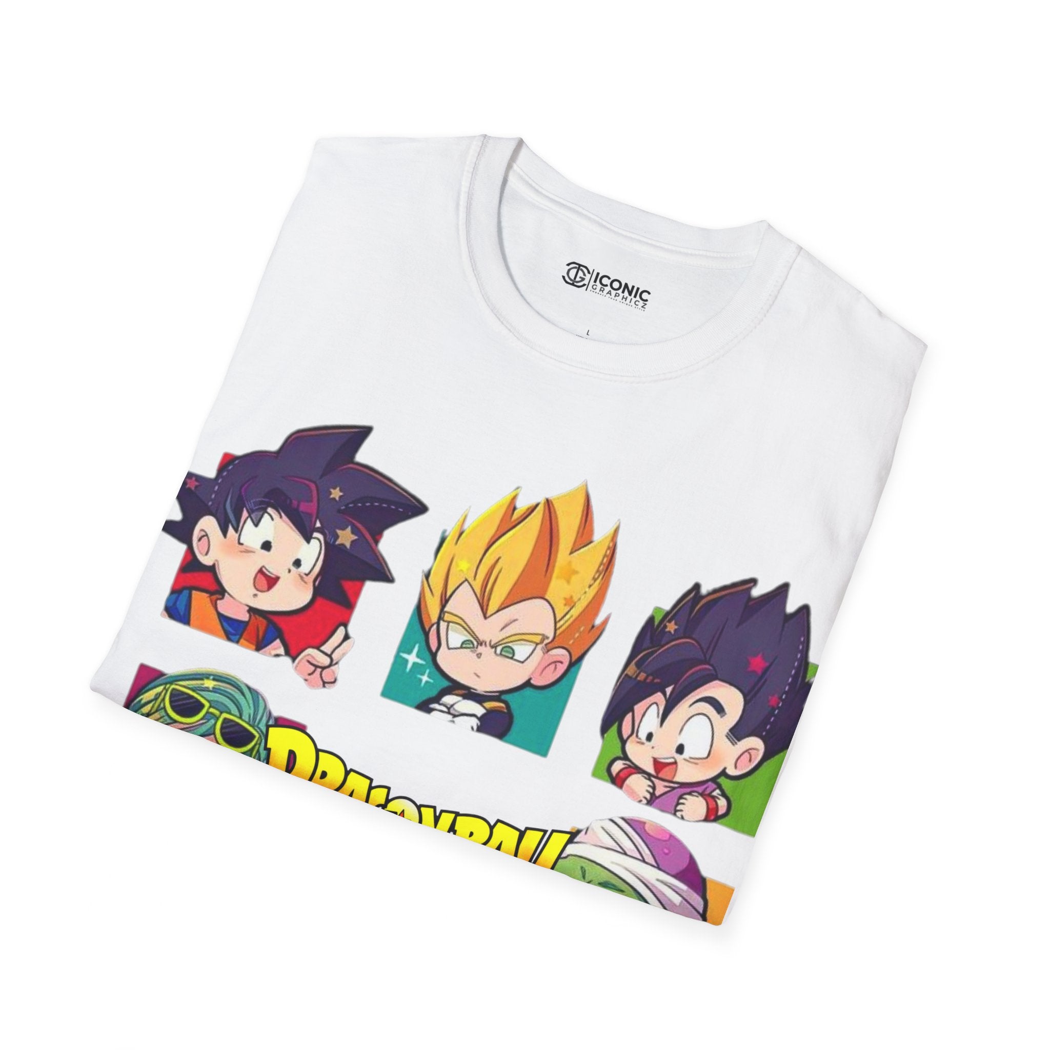 Dragonball Unisex Softstyle T-Shirt - IGZ Clothing 