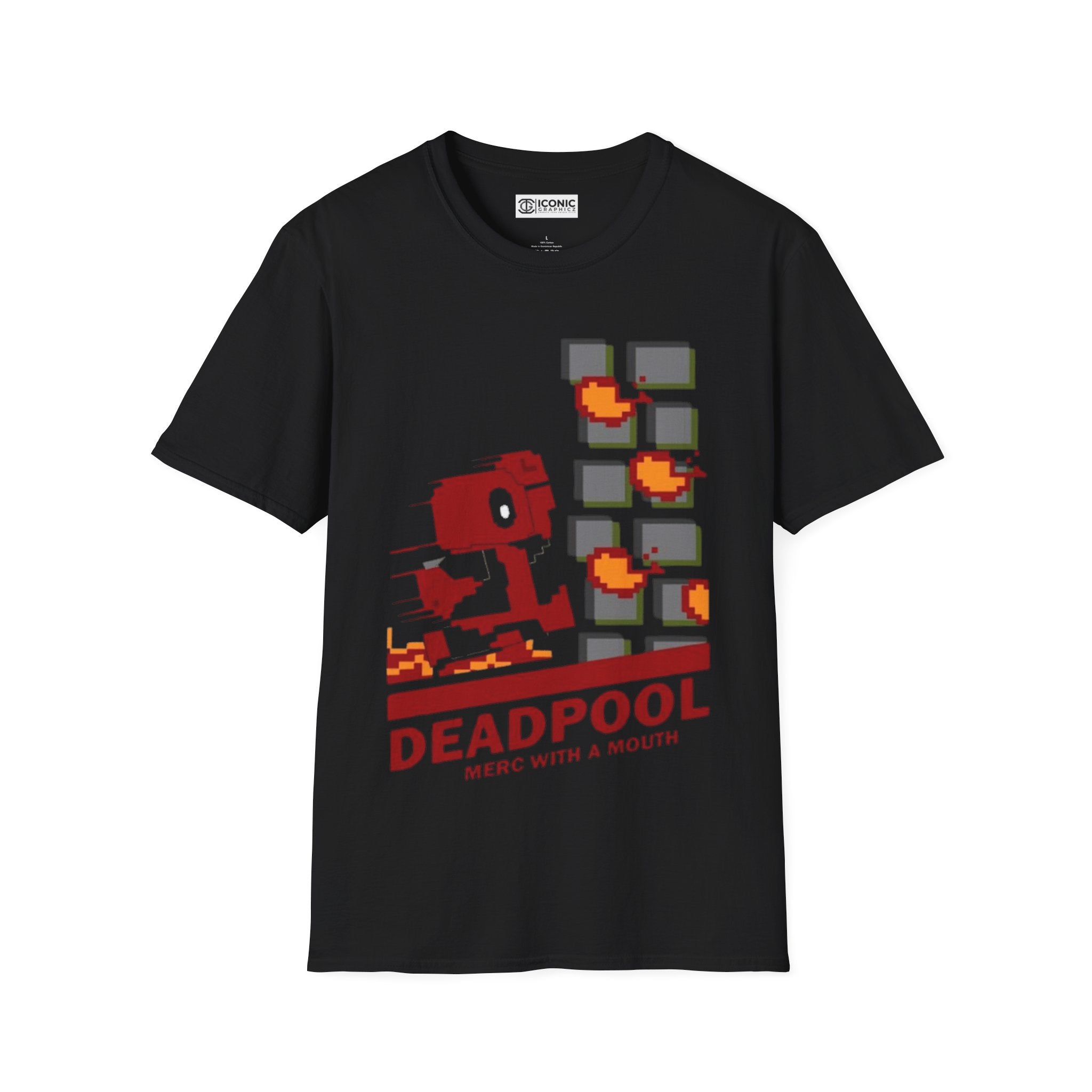 Deadpool Unisex Softstyle T-Shirt - IGZ Clothing 