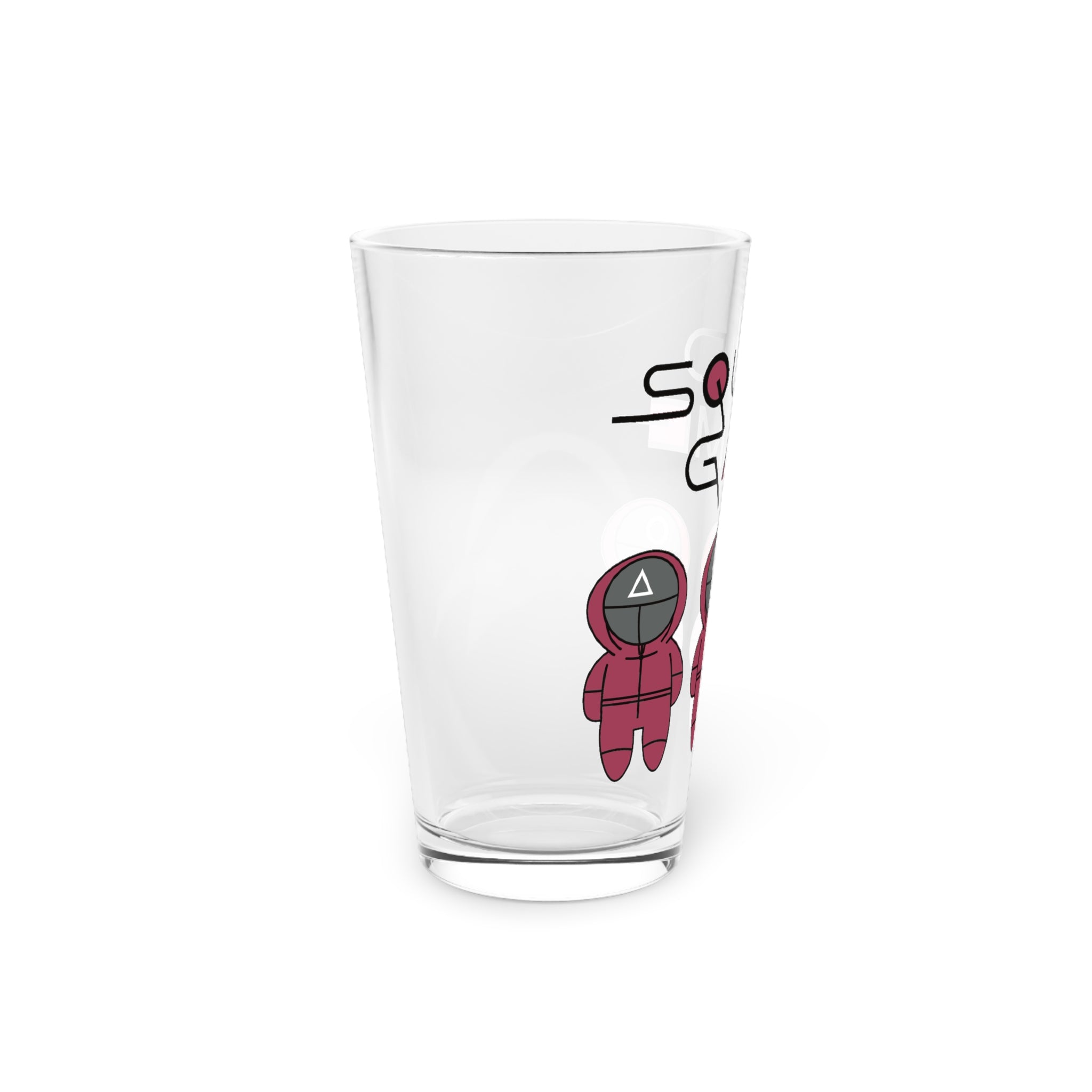 Squid Game Pint Glass, 16oz