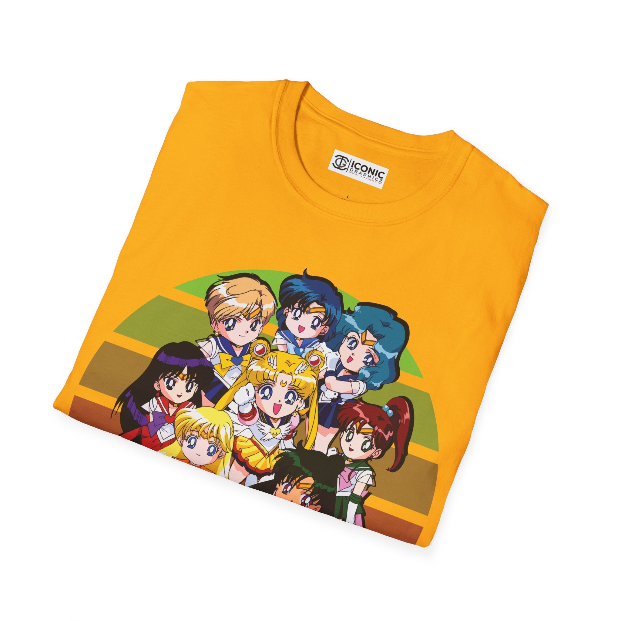 Sailor Scouts Unisex Softstyle T-Shirt - IGZ Clothing 