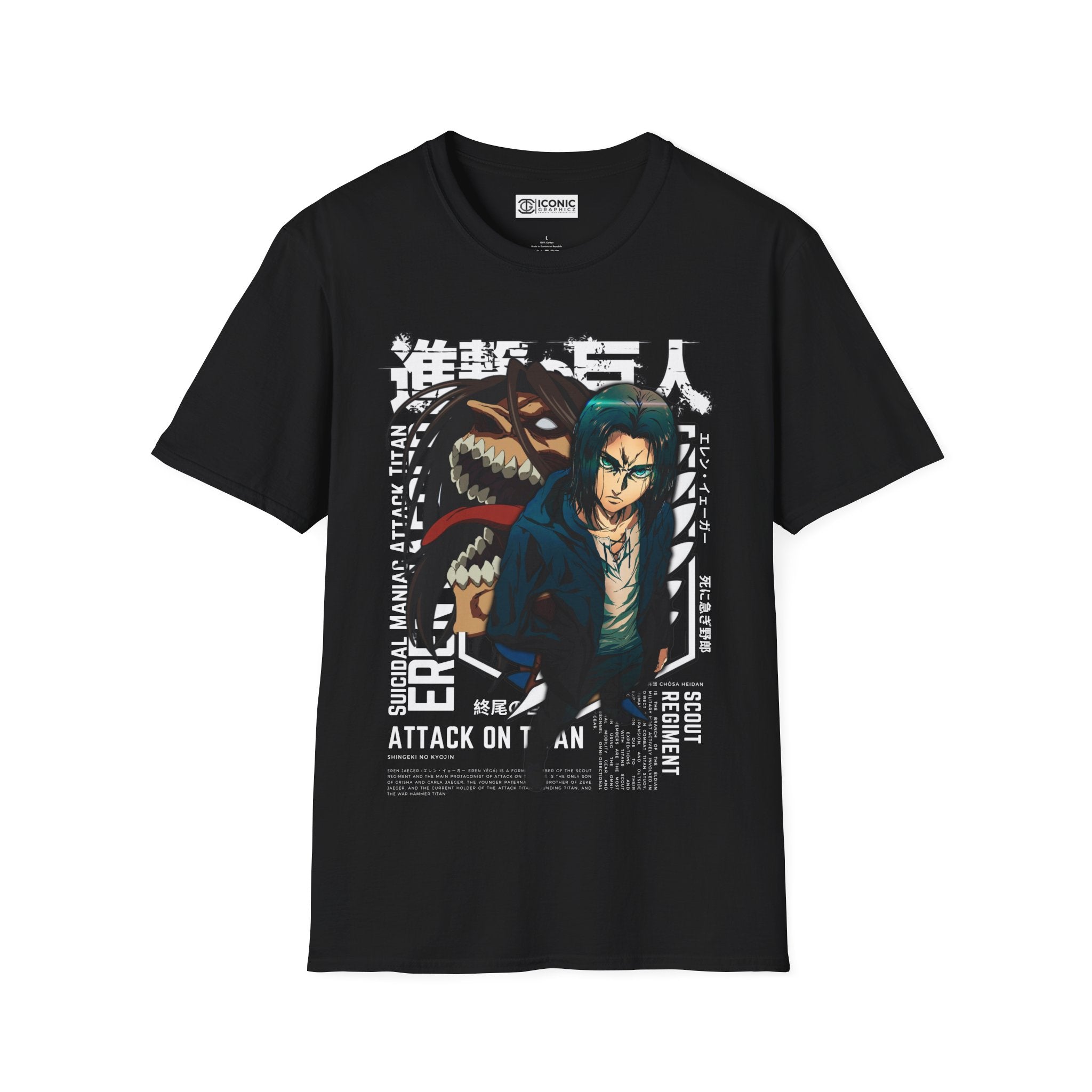 Eren Attack on Titan T-Shirt