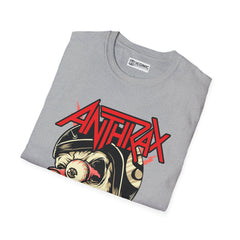 Anthrax Unisex Softstyle T-Shirt - IGZ Clothing 