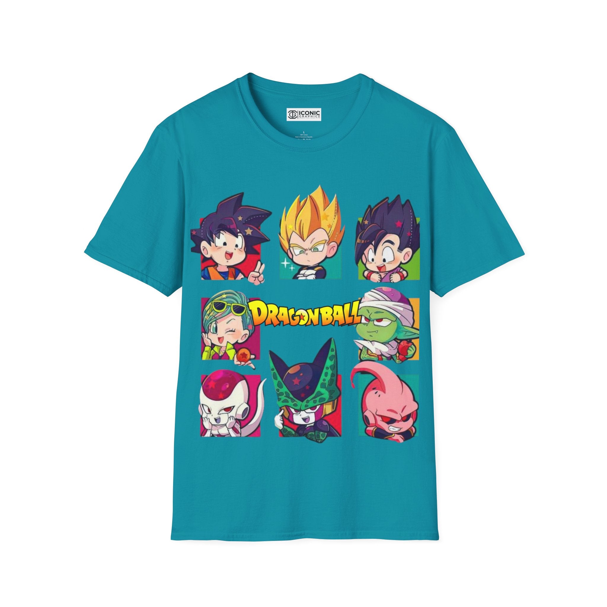 Dragonball Unisex Softstyle T-Shirt - IGZ Clothing 