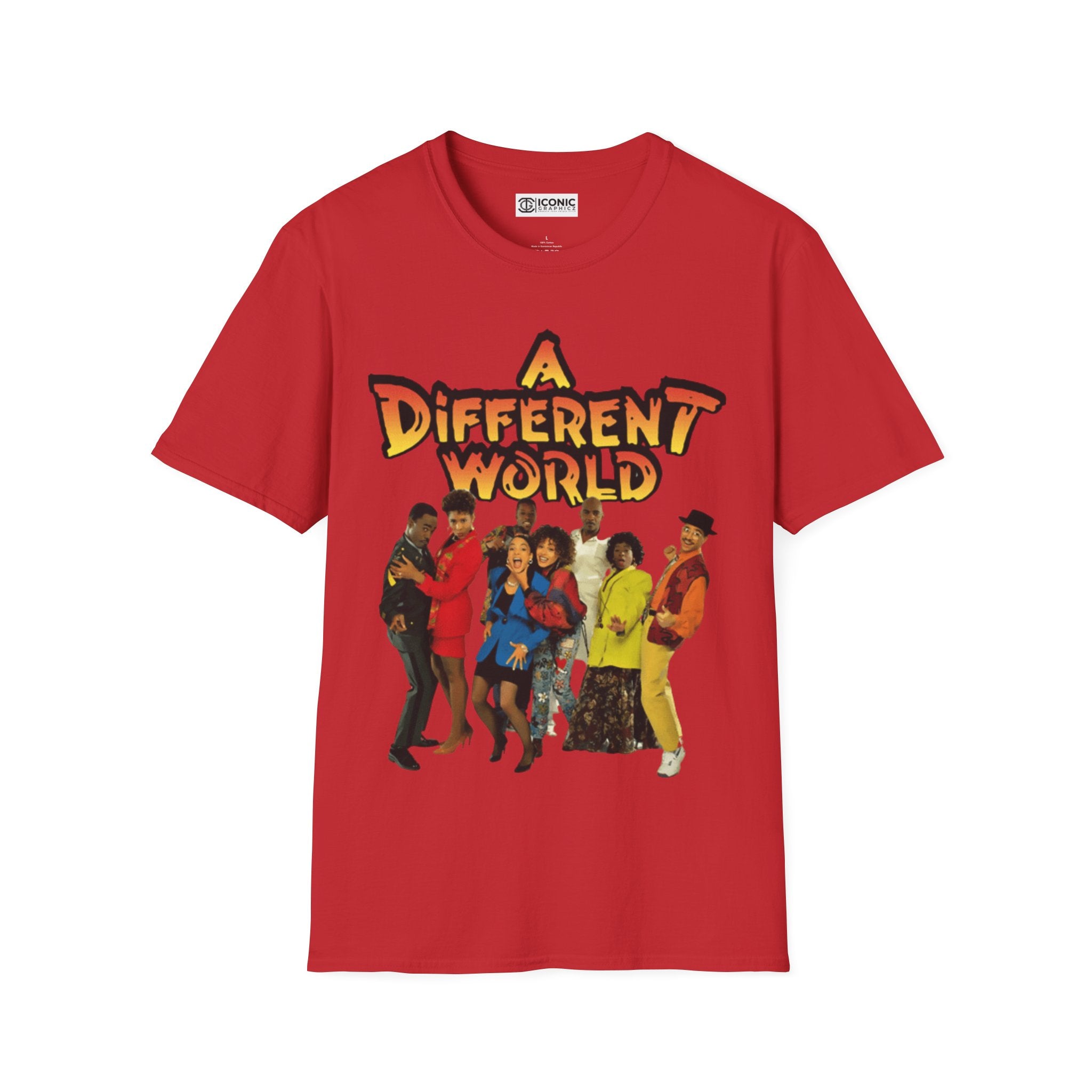 A Different World Unisex Softstyle T-Shirt - IGZ Clothing 