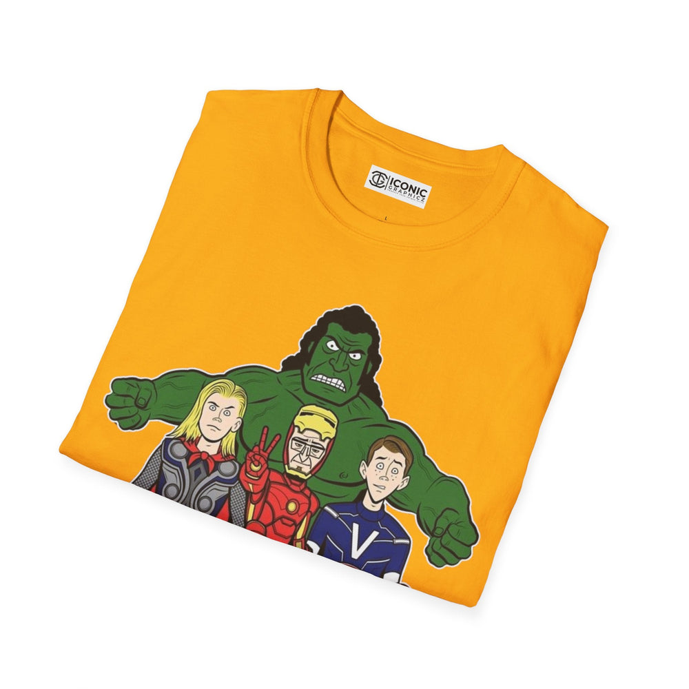 Venture Bros Avenger parody T-Shirt Printify
