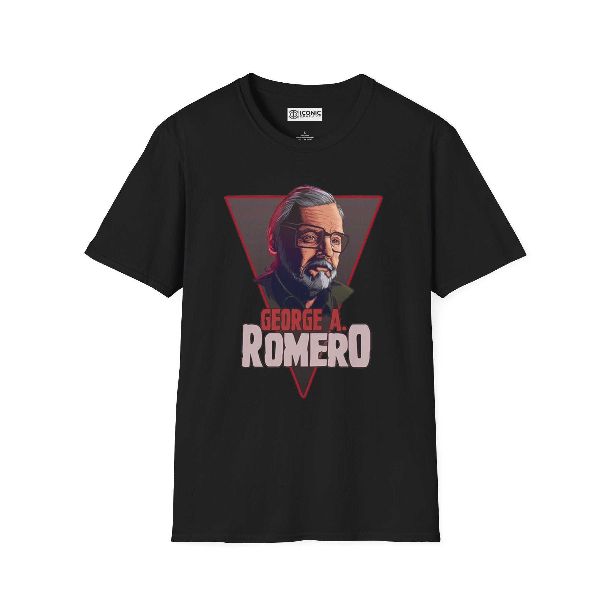 George Romero Unisex Softstyle T-Shirt - IGZ Clothing 